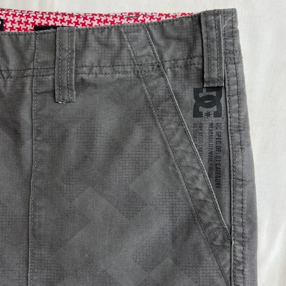 KEY US Men’s Graphite Rip Stop Double Knee Dungaree Straight Work Pants